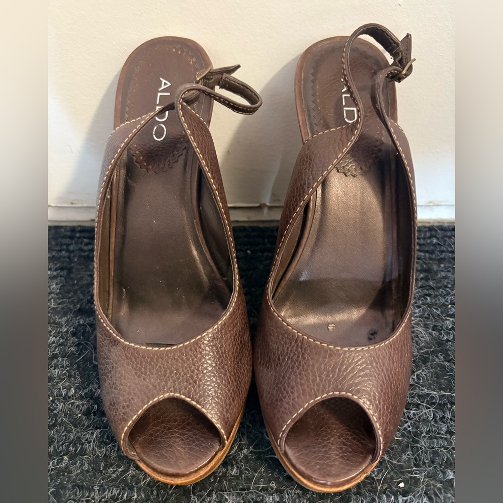 Aldo Women's Elegant Brown Heels